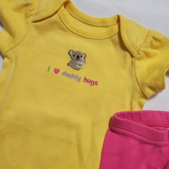 Gymboree Used Brand New Baby Koala 3-6 month pants, NWT bodysuit. Mixed Bin Z33 - Picture 2 of 3